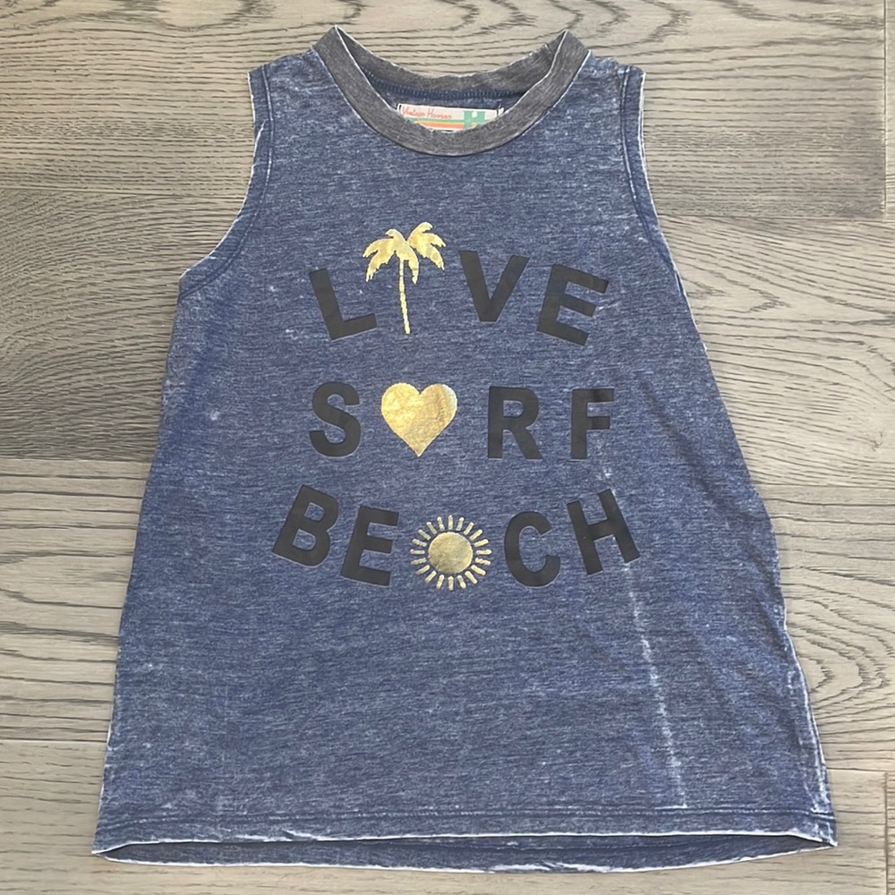 Vintage Havana Tank top heathered blue Size 10